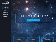 Tablet Screenshot of linuxfx.org